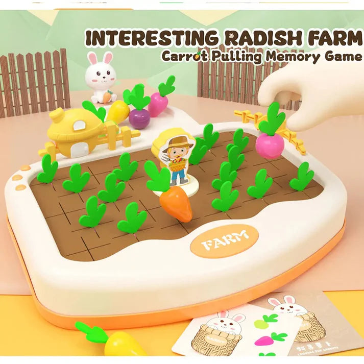 Radish Farm – Carrot Pulling Memory Game Toy For Kids