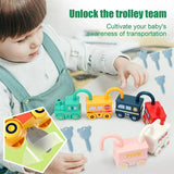 Unlock Train Team Toy Car