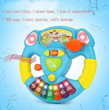 Interactive Musical Steering Wheel for Kids