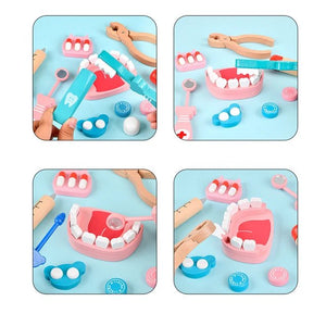 Wooden Pretend Play Doctor Set (Damaged Box)