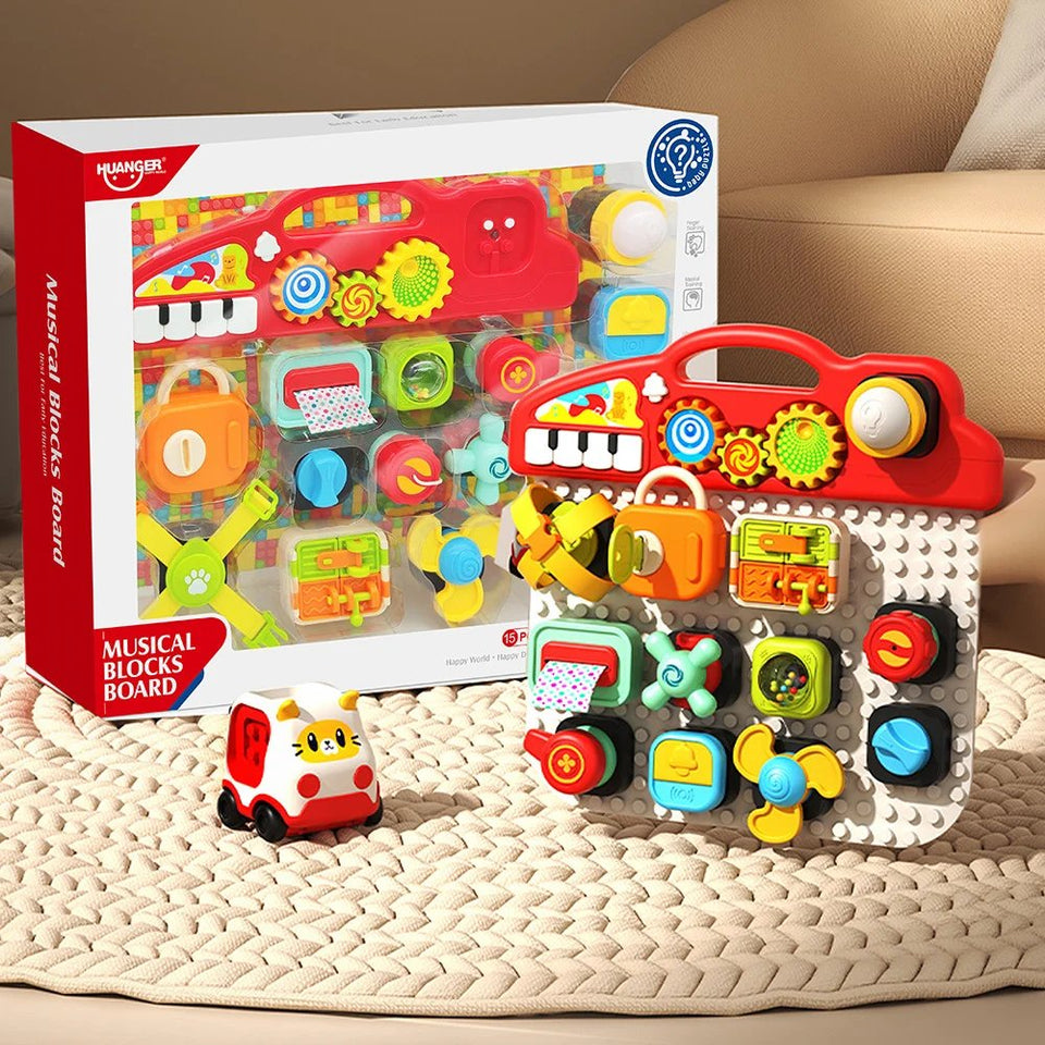 Huanger Musical Activity Busy Board