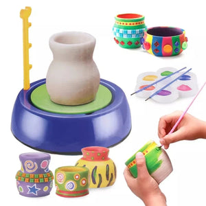 Pottery Wheel Creative Artisan Kit for Kids