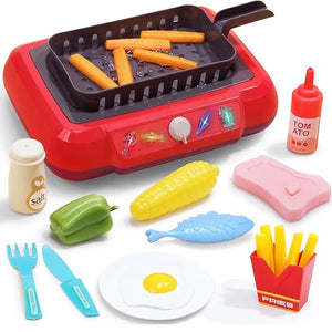 DIY Magic Food Cooking Set – Color-Changing, Bubble-Grill Fun!