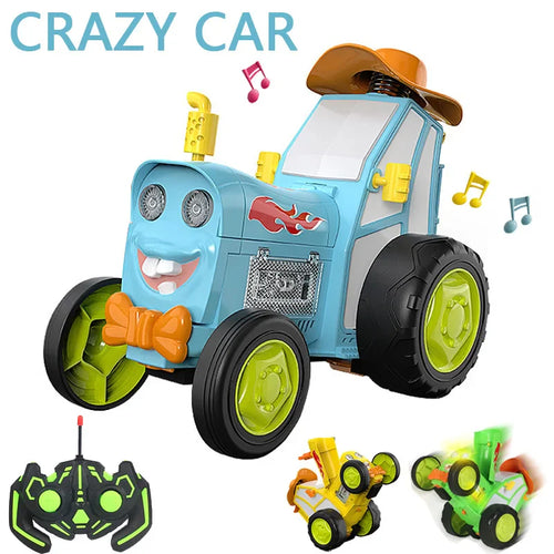 Crazy Jumping Tractor With Light & Sound