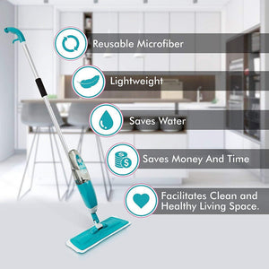 Water Spray Mop for Home Cleaning
