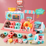Pretend Play Donut Shop Playset with Lights and Music
