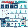 Kids Doctor Medical Trolley With Light & Sound (55Pcs)