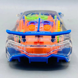 Transparent Concept Racing Car Toy