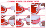 Pretend Dentist Playset for Kids – Doctor Kit with Medical Bag & Realistic Dental Tools for Toddlers Ages 3-5