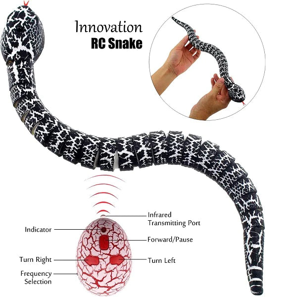 Realistic Remote Control Snake With Egg Shaped Controller