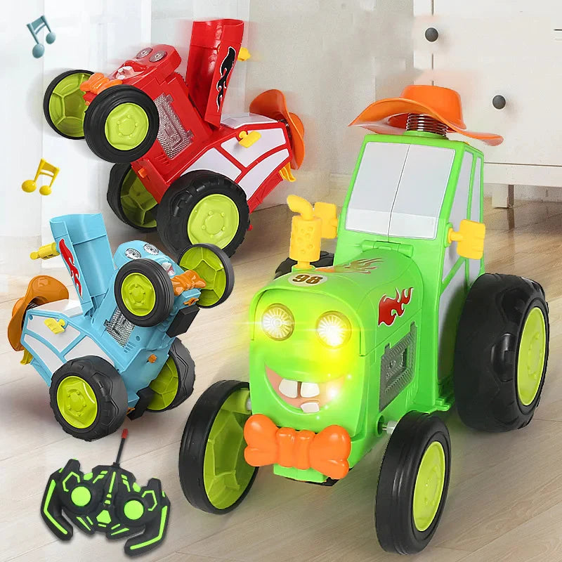 Crazy Jumping Tractor With Light & Sound