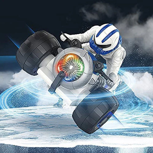 360° Spinning Action Stunt Motorcycle