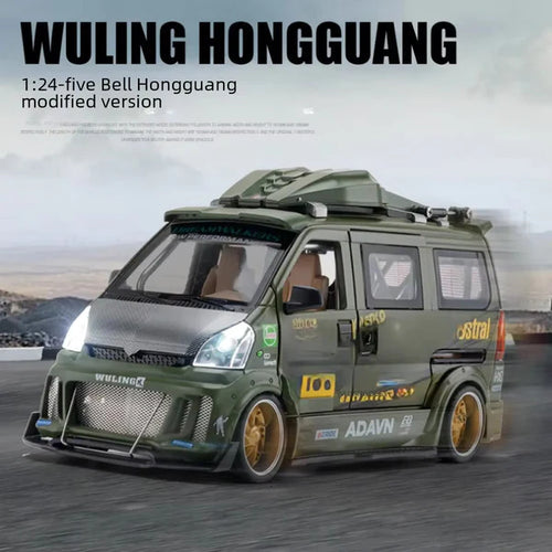 Diecast Model Modified Wuling Hongguang