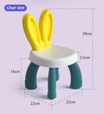 Kids Anti-slip Chair With Creative Rabbit Ear Shaped
