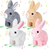 Fluffy Walking Rabbit (Pack Of 3)