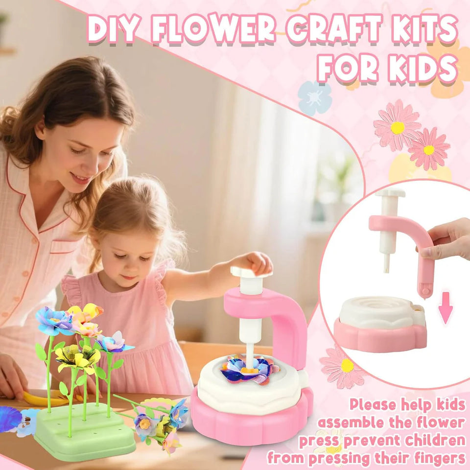 DIY Flower Craft Kit (102 Pcs)