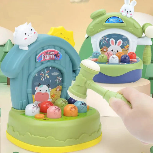 Baby Early Education Hit Hamster Game With Light And Sound