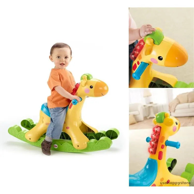 Baby Rocking Riding Giraffe