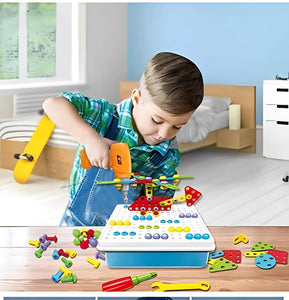 Kids Power Tools With Screwdriver Toy Set