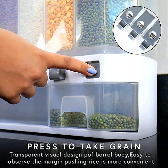 Wall Mount Dry Food Dispenser