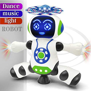 Dancing Robot With 3D Flashing Lights And Music 🤖