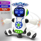Dancing Robot With 3D Flashing Lights And Music 🤖