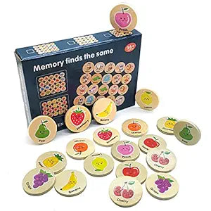 Kids Wooden Memory Watching Game