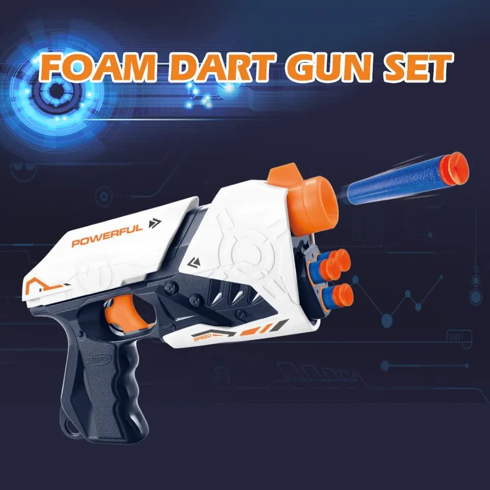 Powerful Blast Gun With Soft Bullets