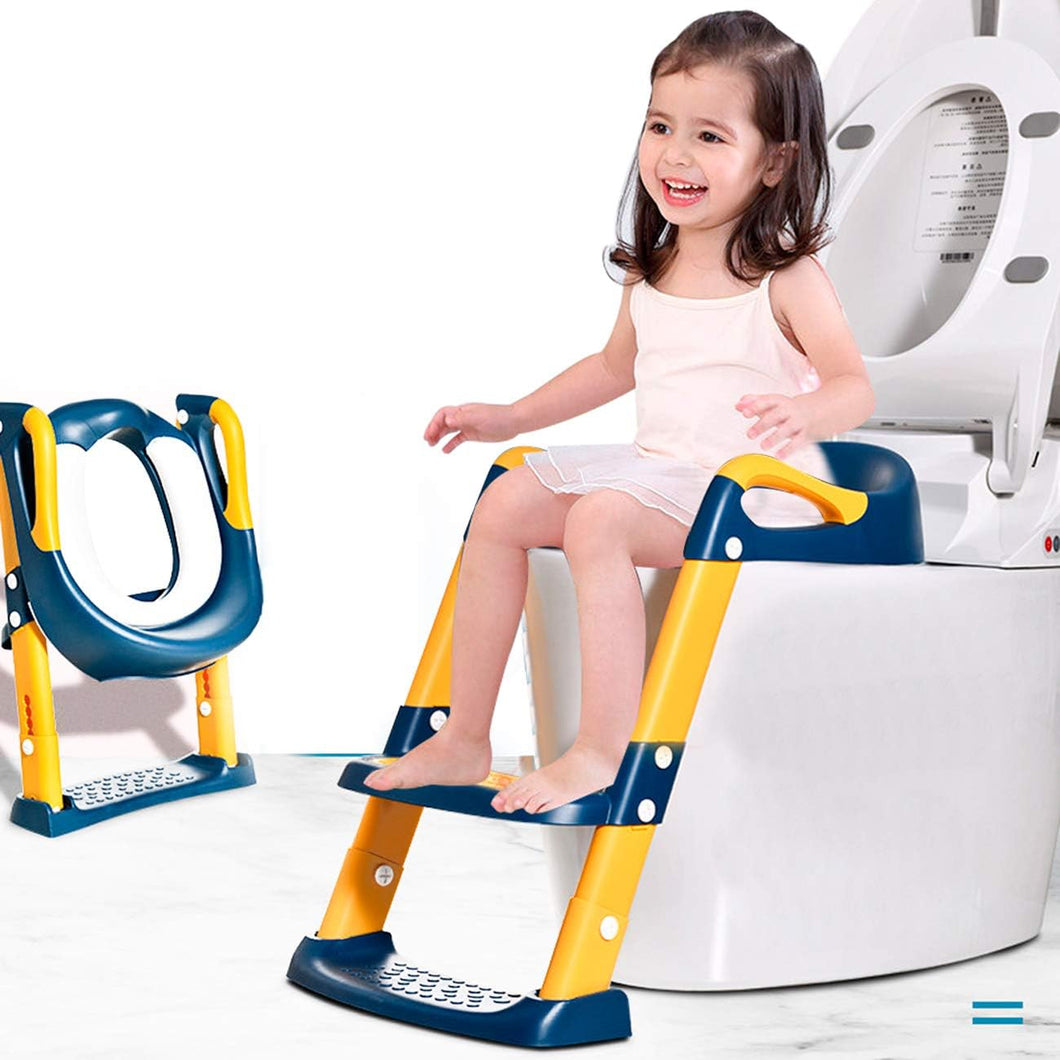 Toilet Potty Training Seat with Step Stool Ladder