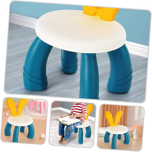 Kids Anti-slip Chair With Creative Rabbit Ear Shaped