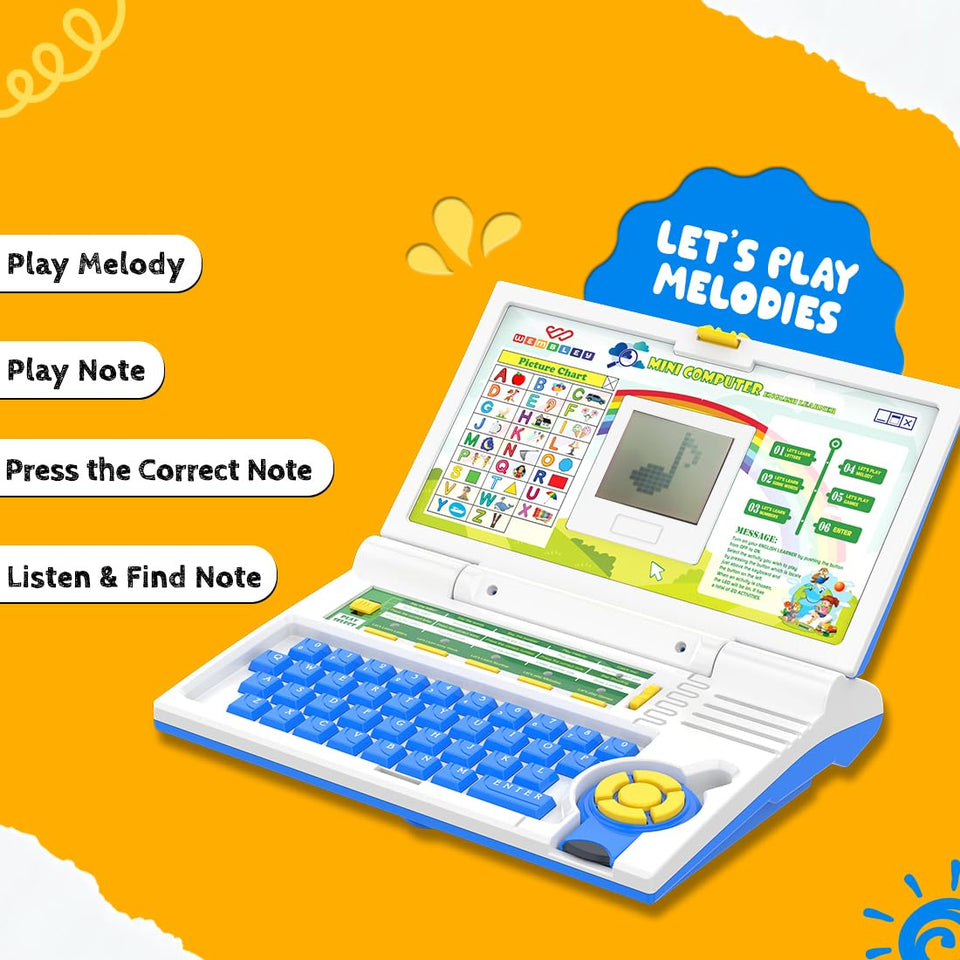 Educational Learning Laptop with 40+ Activities - include Mouse