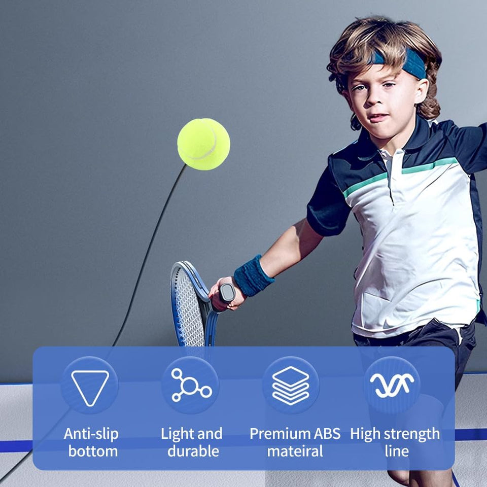 Solo Tennis Trainer Rebound Ball with 2 String Balls