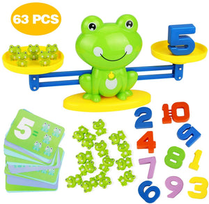 Frog Balance Math Game Educational Toys