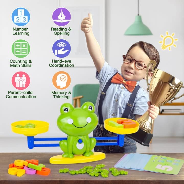 Frog Balance Math Game - Educational Toys – Topifye
