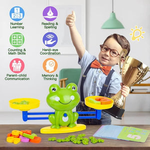 Frog Balance Math Game Educational Toys