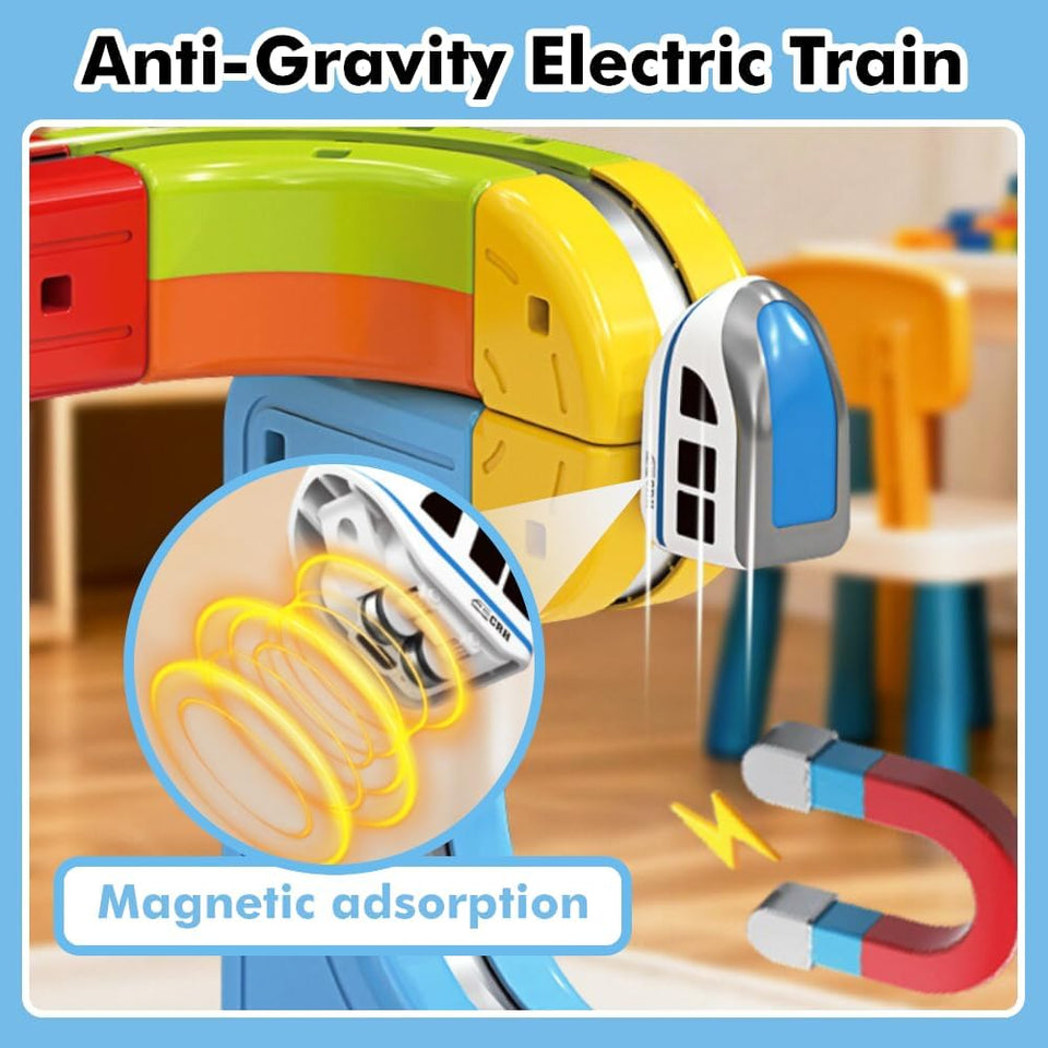 This Magnetic Train Truck Builder Set (48 Pcs)