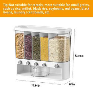 Wall Mount Dry Food Dispenser