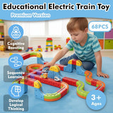 This Magnetic Train Truck Builder Set (48 Pcs)