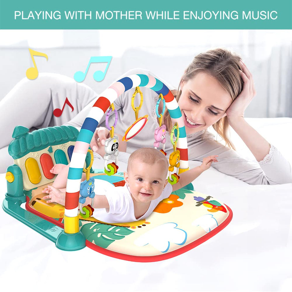 Copy of MUSICAL BABY PLAY GYM PIANO FITNESS RACK