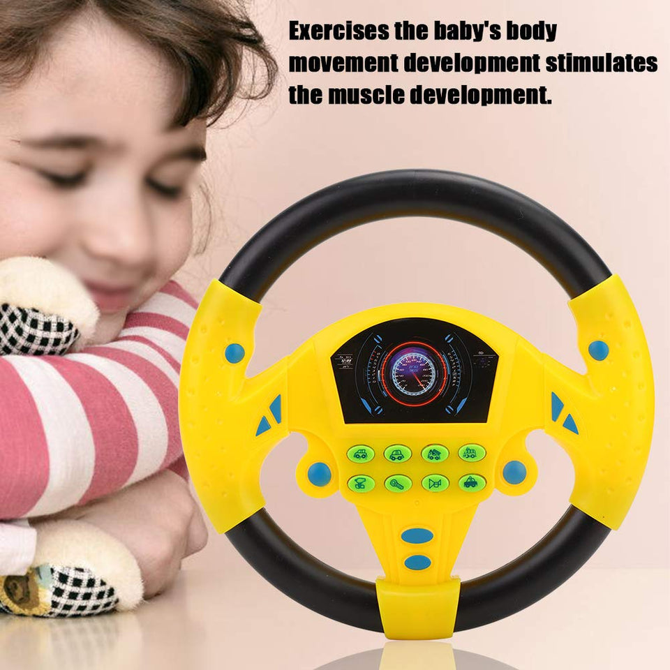 Kids Simulation Driving Car Steering Wheel Toy