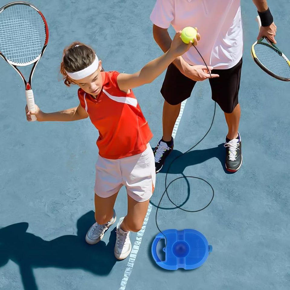 Solo Tennis Trainer Rebound Ball with 2 String Balls