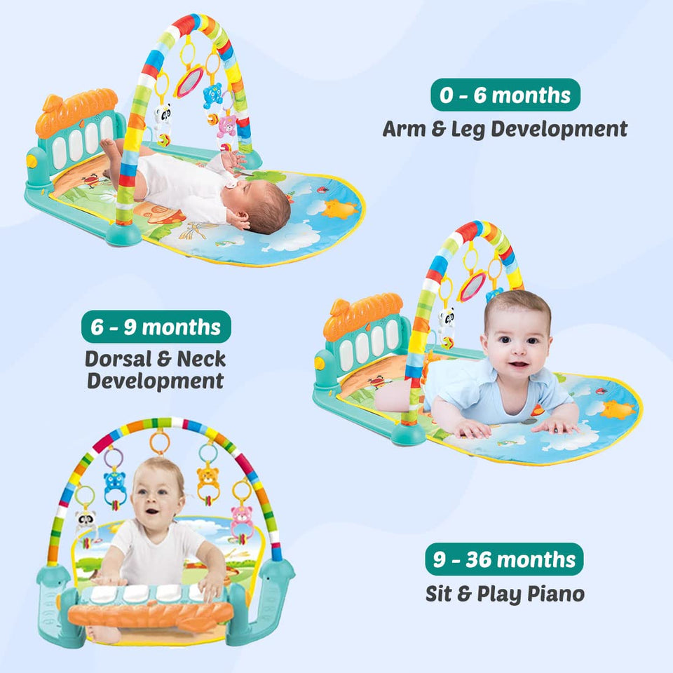 Copy of MUSICAL BABY PLAY GYM PIANO FITNESS RACK