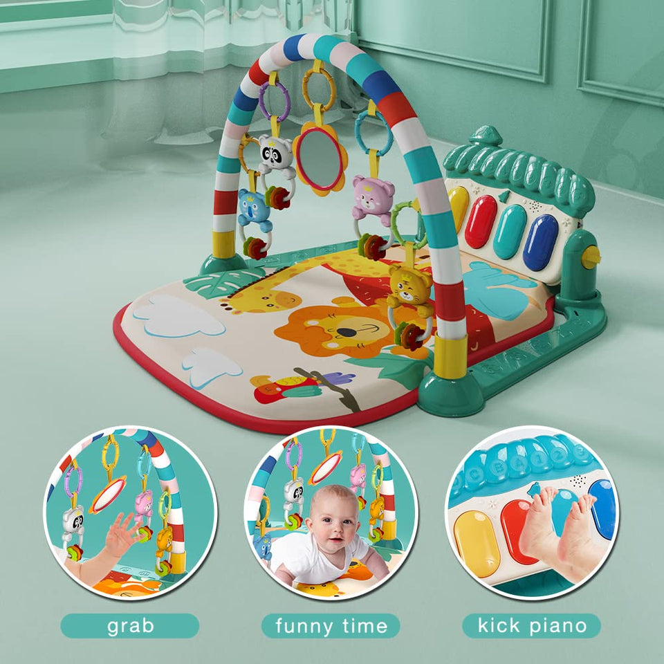 Copy of MUSICAL BABY PLAY GYM PIANO FITNESS RACK