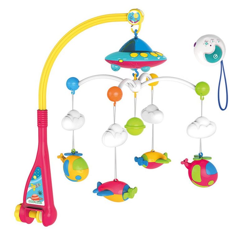 Baby mobile music and lights online