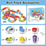 This Magnetic Train Truck Builder Set (70pcs)