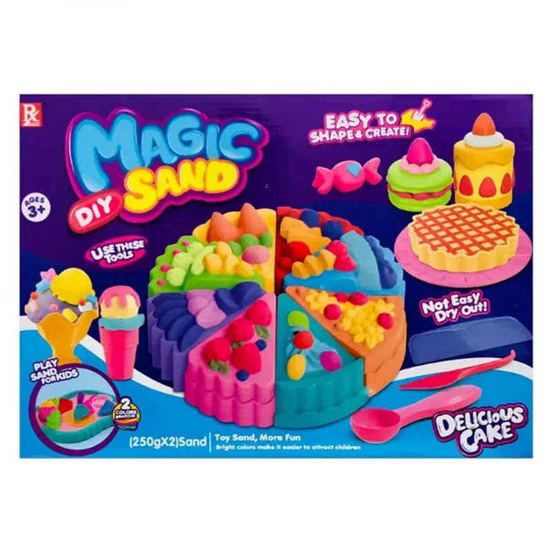 Cake Magic Play Sand Kit 🍰