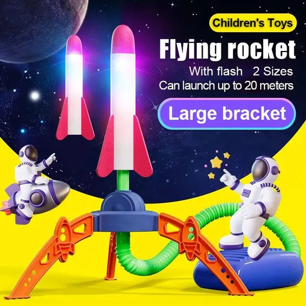 Interactive Shooting Game Flying Rocket 🚀
