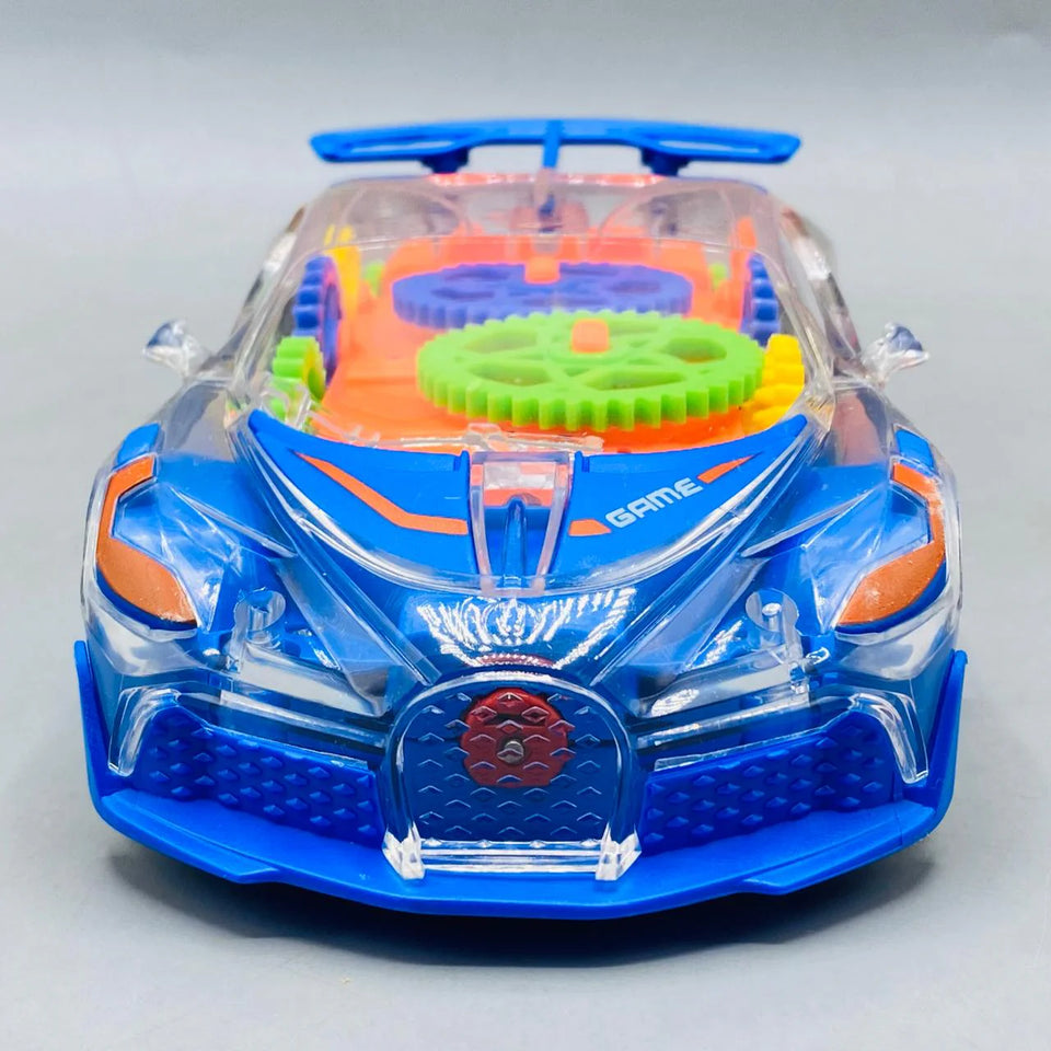 Transparent Concept Racing Car Toy