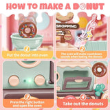 Pretend Play Donut Shop Playset with Lights and Music