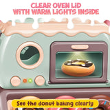 Pretend Play Donut Shop Playset with Lights and Music
